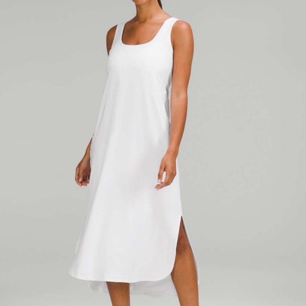 Lululemon Pima Cotton Open-Back Midi Dress